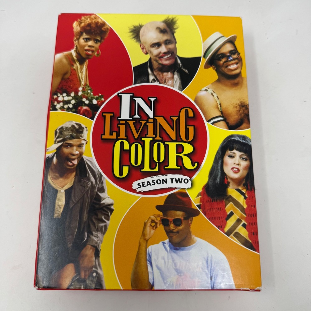 In Living Color Season Two DVD Box Set 4-Disc Complete 2nd Season Sketch Comedy